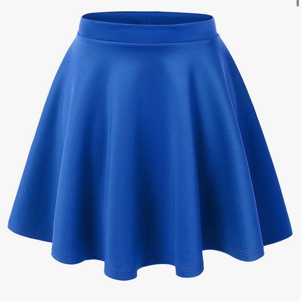 Dark blue mini skirt